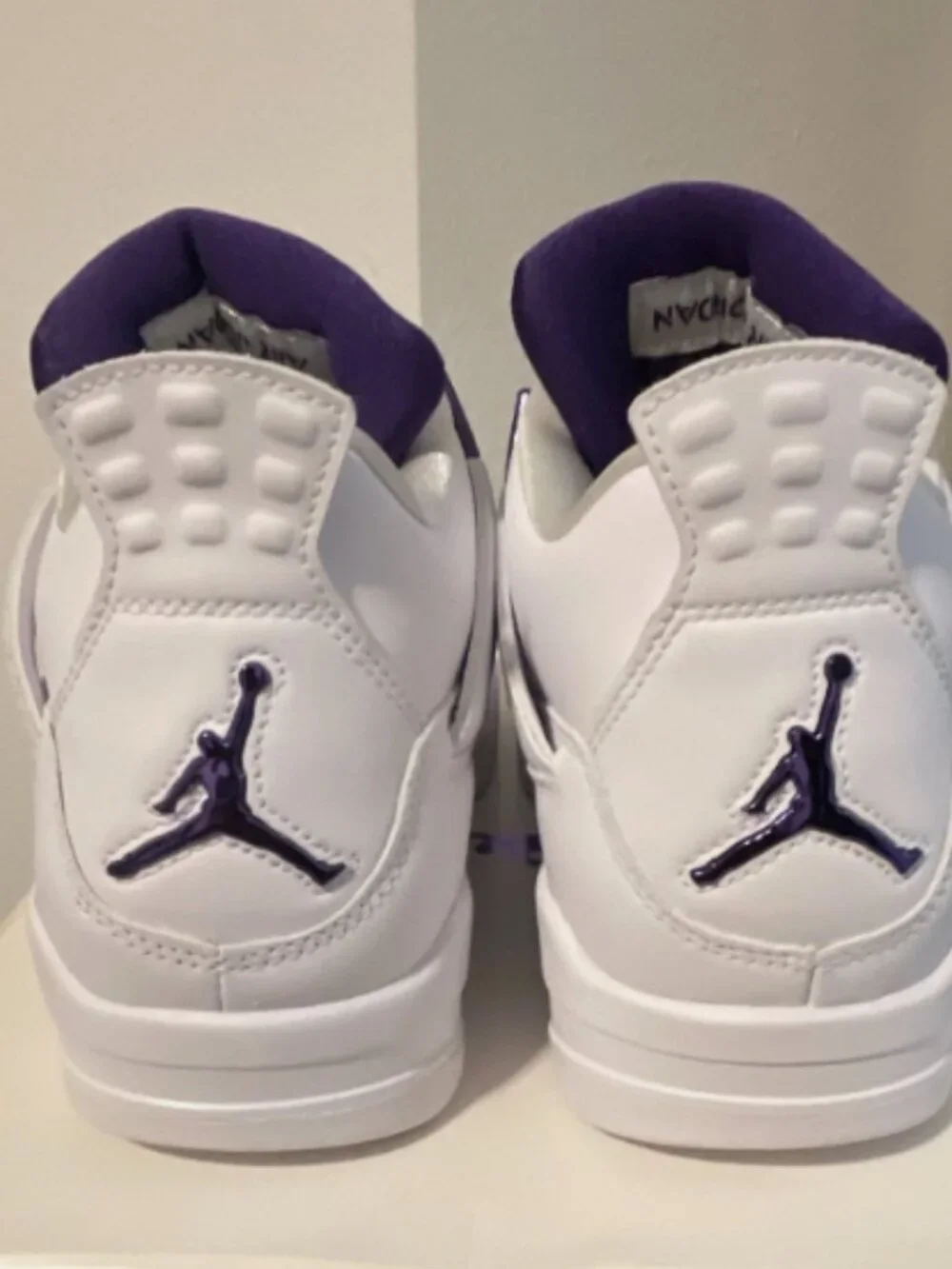 Jordan Air Jordan 4 Retro Purple Metallic WhiteCourt Purple